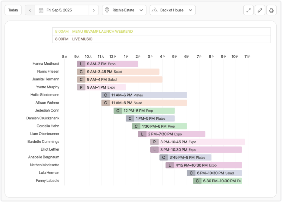 7shifts screenshot - 12 Best Free Restaurant Management Software Reviewed in 2026