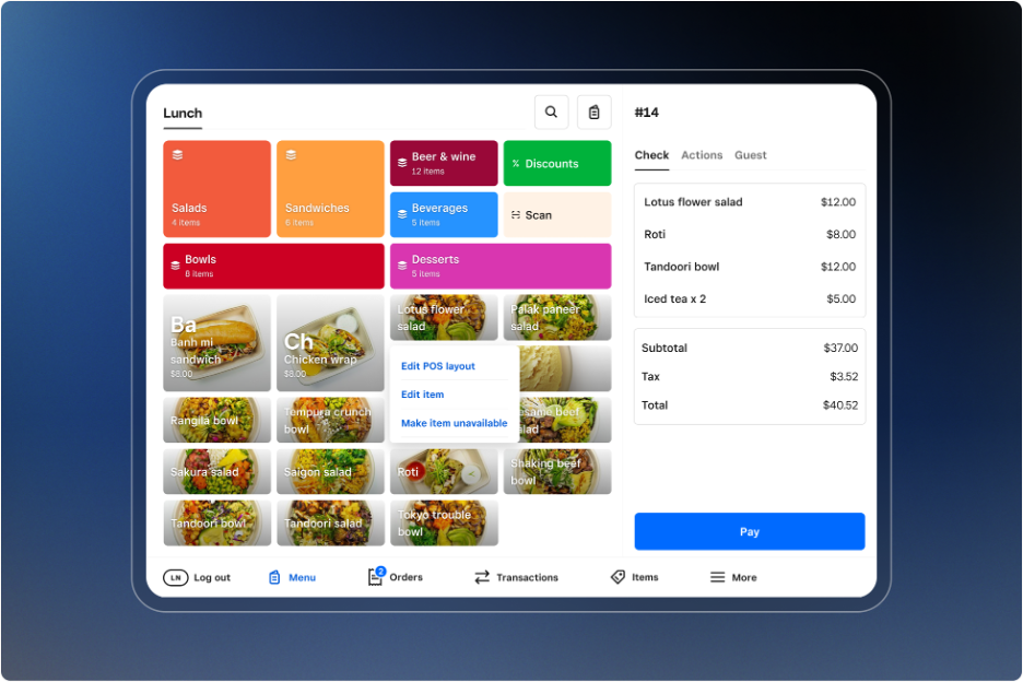 Square Online screenshot - 12 Best Free Restaurant Management Software Reviewed in 2026