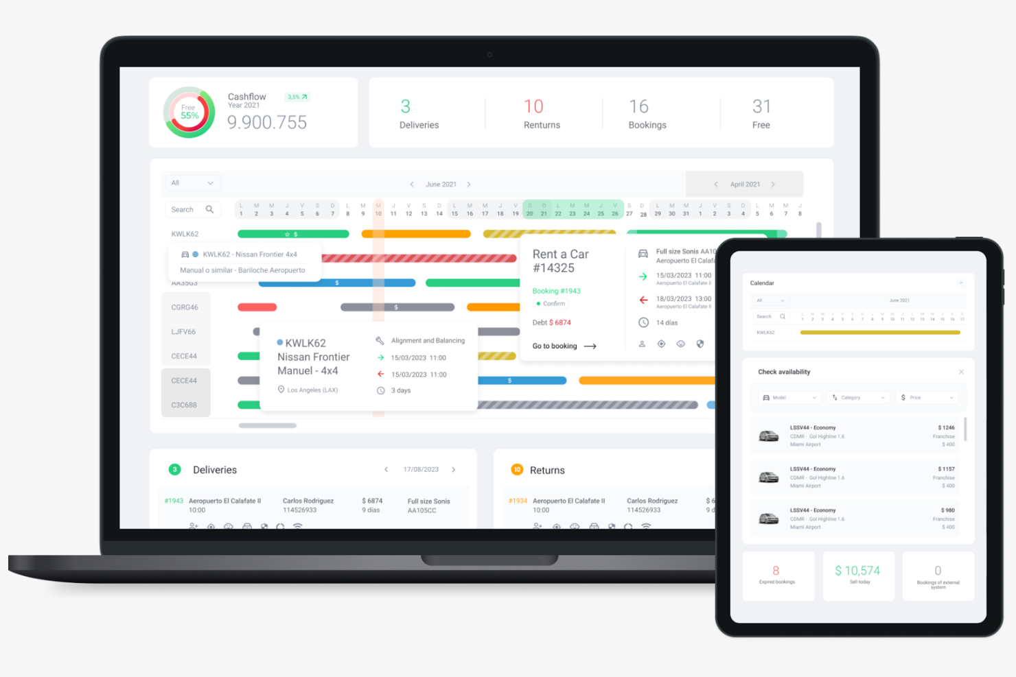 Rently Soft screenshot - 14 Best Car Rental Management Software Reviewed in 2026