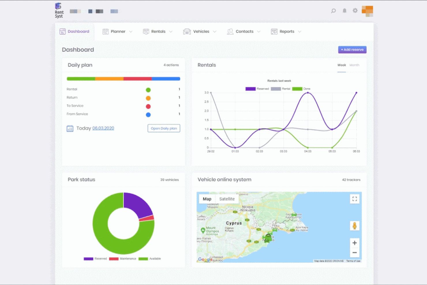 RentSyst screenshot - 14 Best Car Rental Management Software Reviewed in 2026