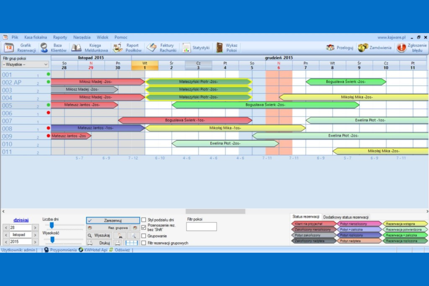 KWHotel Free screenshot - 14 Open Source Hotel Management Systems in 2026