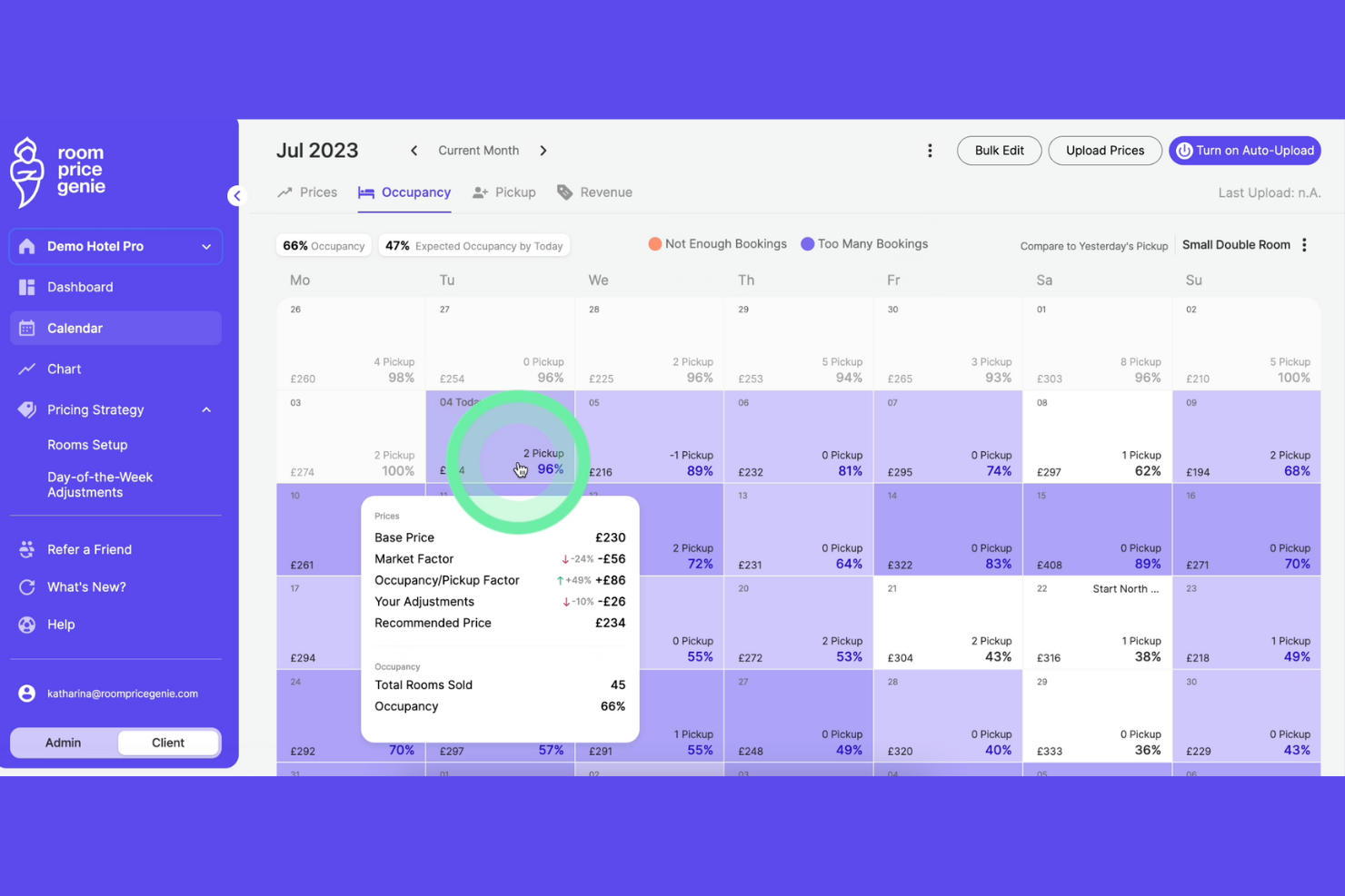 RoomPriceGenie screenshot - 16 Hotel Yield Management Software Picked for 2026
