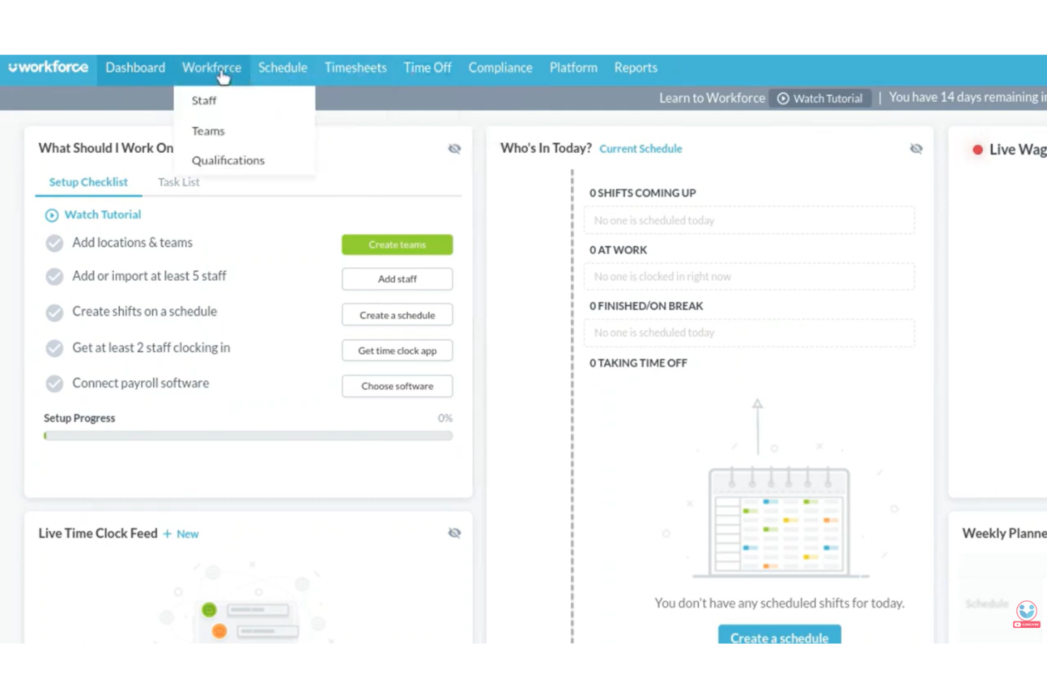Workforce.com screenshot - 15 Best Hotel Staff Scheduling Software in 2026