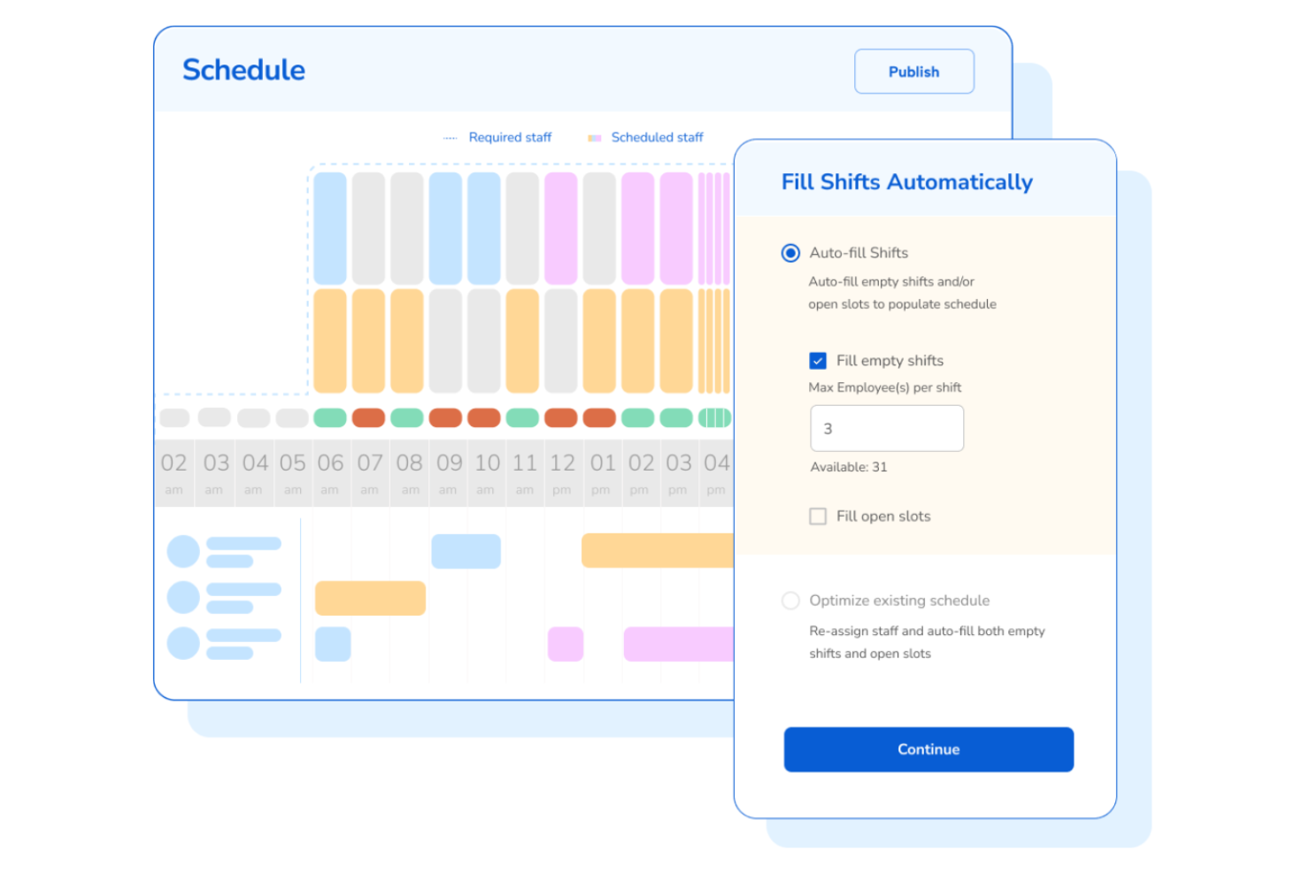 Humanity screenshot - 15 Best Hotel Staff Scheduling Software in 2026