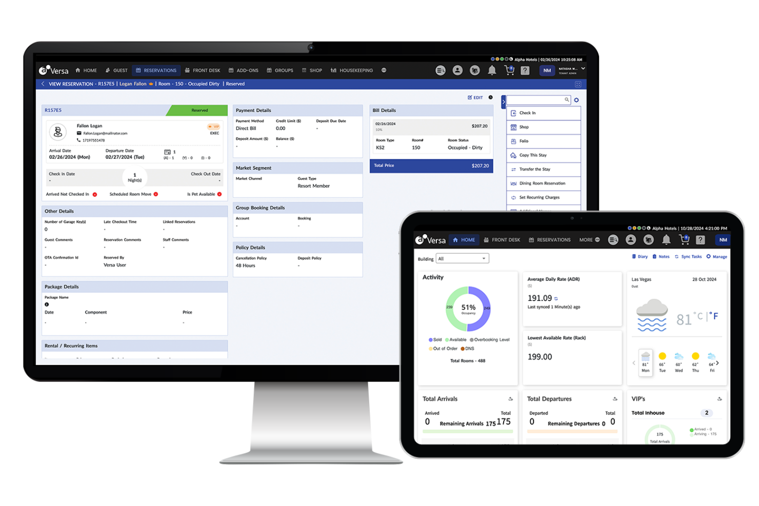 Agilysys helps hotels manage operations, guests, and revenue in one system.