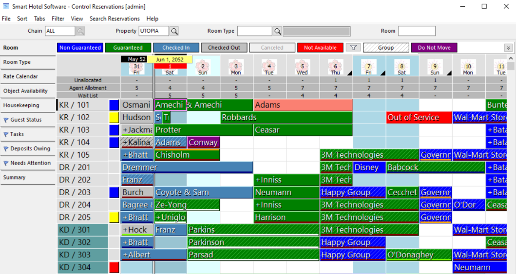 Smart Hotel Software automates bookings, billing, and operations.