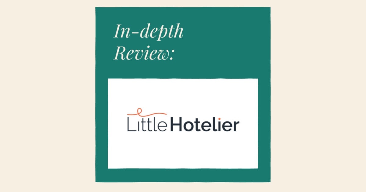 Little Hotelier Hotel Management Software Review - The Hotel GM