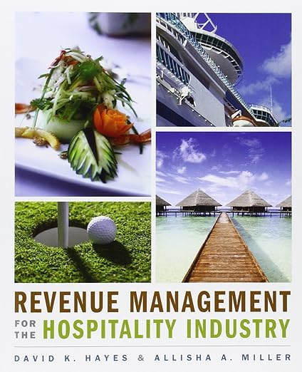 Revenue Management for the Hospitality Industry hospitality management book