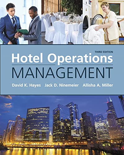 Image of the cover of the book Hotel Operations Management by David K. Hayes &amp; Jack D. Ninemeier.