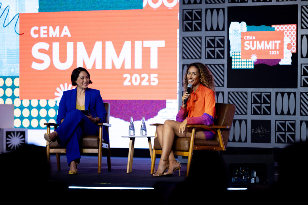 Elaine Welteroth, Founder of BirthFund, shared an inspiring conversation at the CEMA Summit 2025