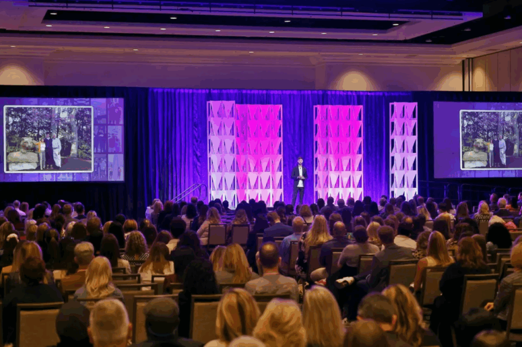 MPI keynote speaker Rob Lawless at the IMEX America 2025