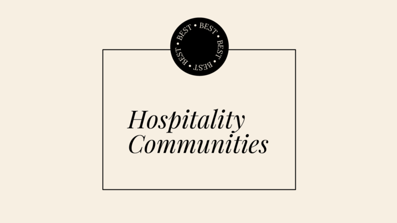 Hospitality communities generic best of