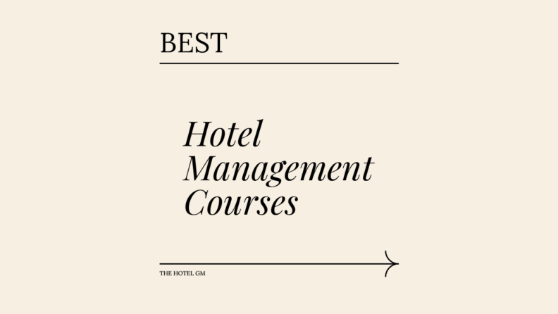 Hotel management courses generic best of