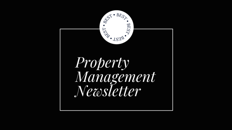 Property management newsletter generic best of