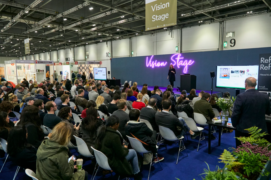 Speaker presenting at the HRC Vision Stage