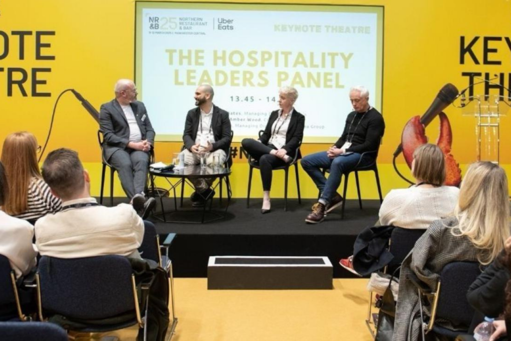 Panel discussion at the NRB expo