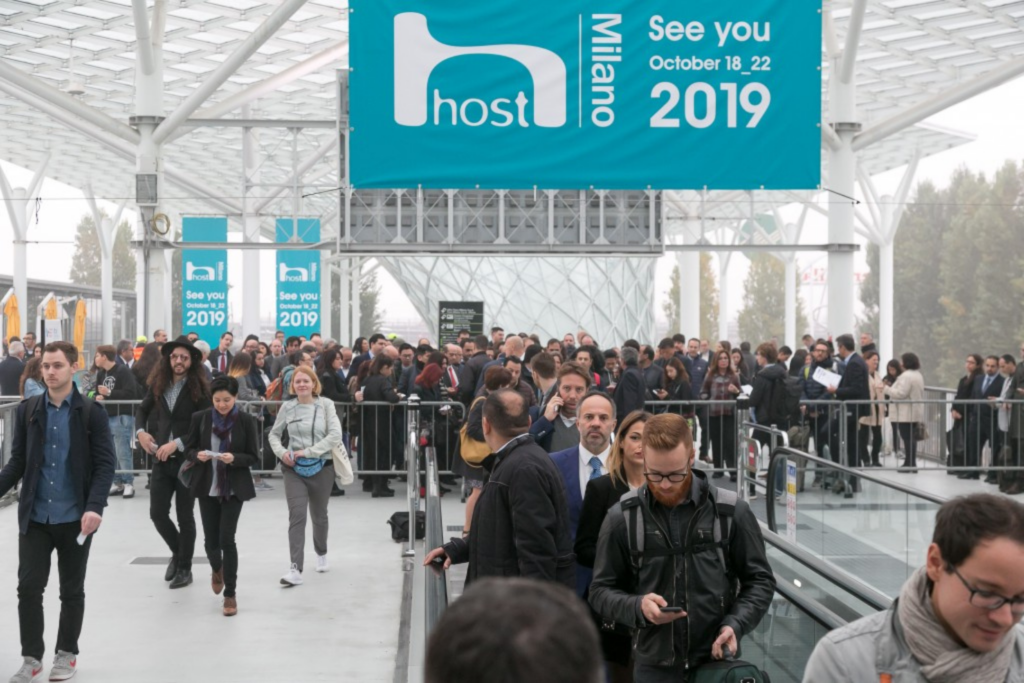 Delegates attending HostMilano trade show