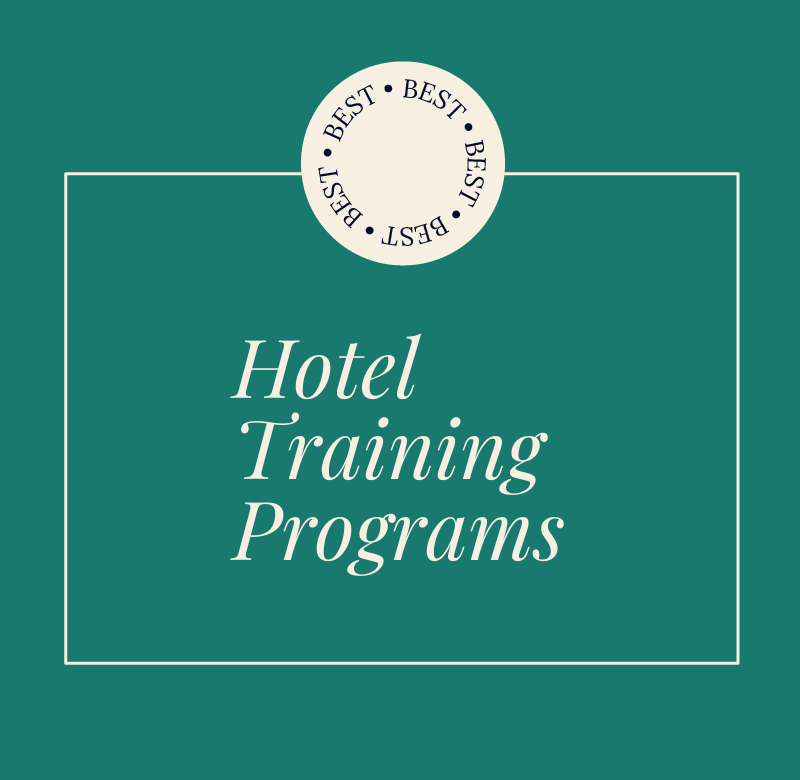 Hotel training programs generic best of