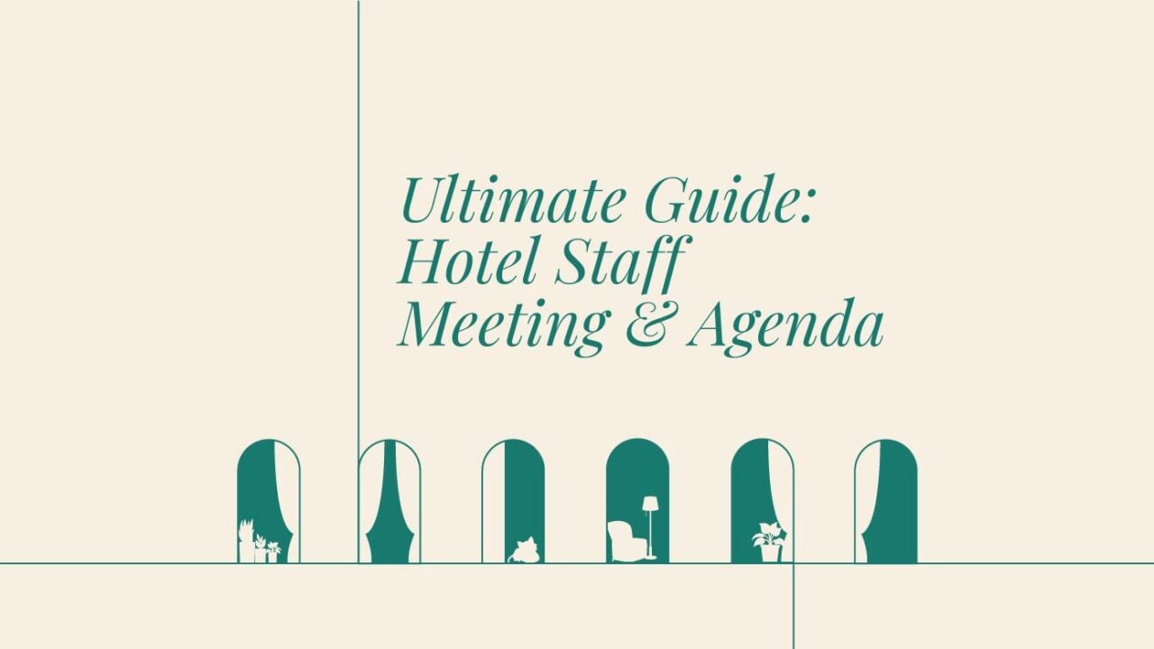 Ultimate guide hotel staff meeting agenda standard editorial post 34233