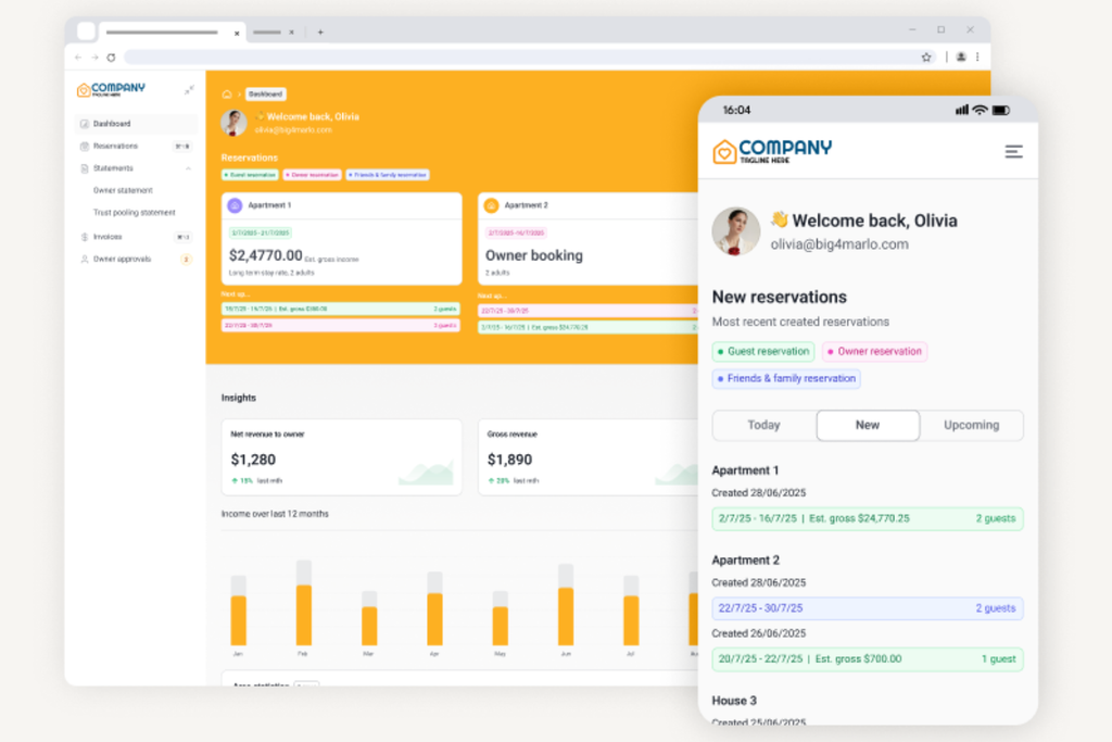 RMS website screenshot